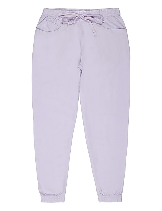 Flax Linen Mix Plain Regular Fit Trouser