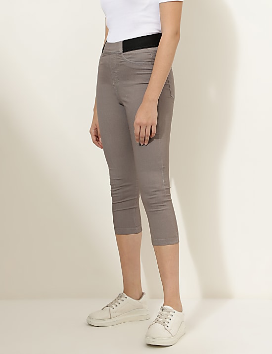 Solid Regular Fit Jeggings