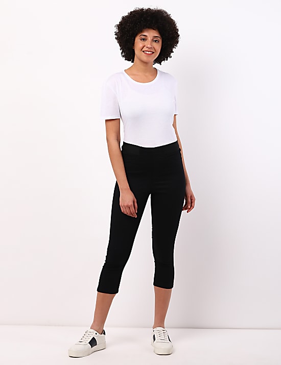 Solid Regular Fit Jeggings