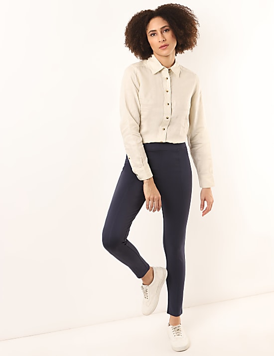 Viscose Mix Skinny Treggings