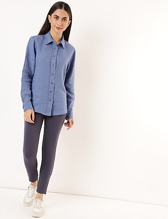 Viscose Plain Skinny Fit Treggings