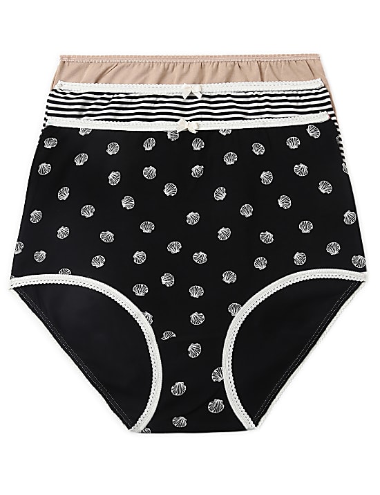 3 Pack Cotton Mix Knickers