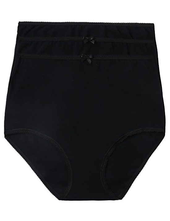3pk Cotton Mix Knickers