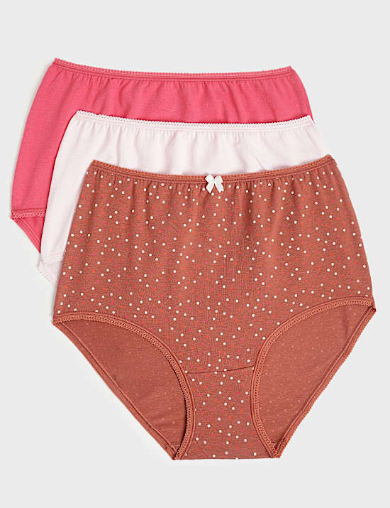 3pk Cotton Rich Full Briefs
