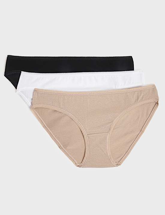 3pk Cotton Rich Bikini