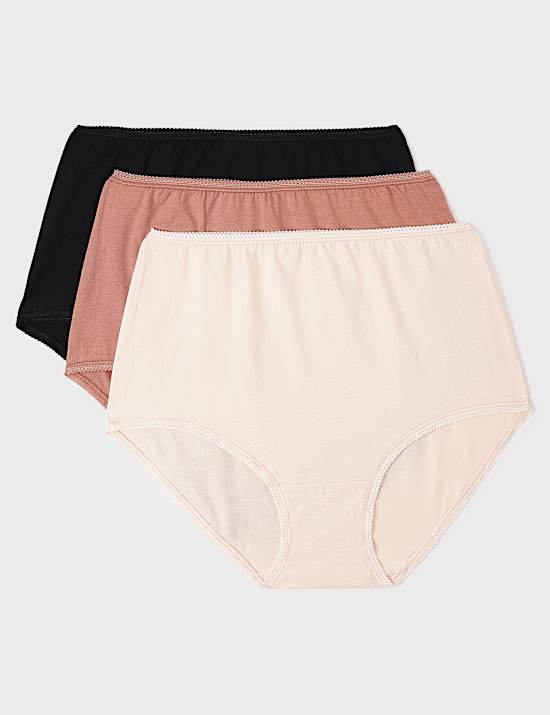 3pk Cotton Rich Briefs