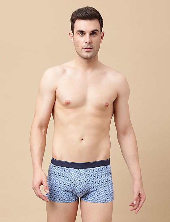 3 Pack Cotton Mix Printed Hipsters