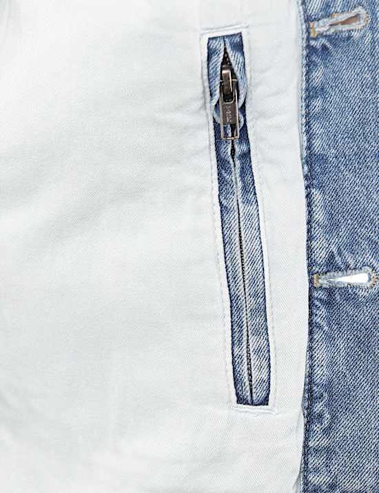 Acid Wash Denim Jacket