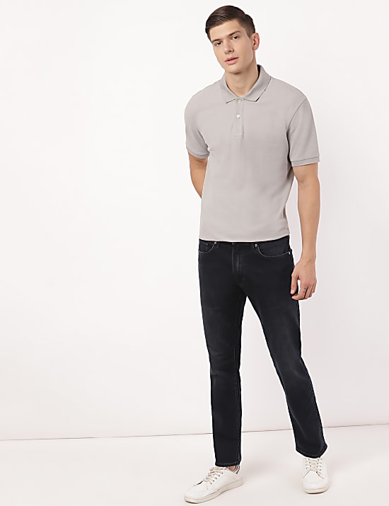Cotton Mix Slim Fit Jeans