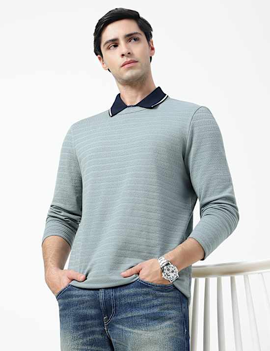 POPCORN TEXTURE DESIGN LS TEE