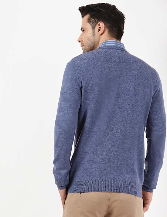 True van Cashmilon met V-Hals