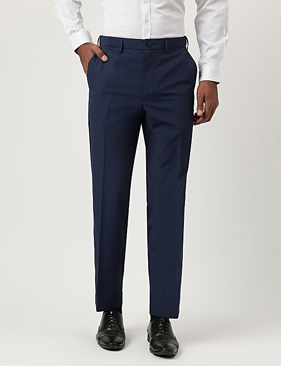Regular Fit Checked Trousers