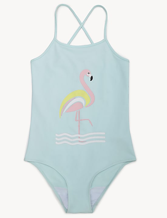 Polyamide Blend Printed Swimsuit