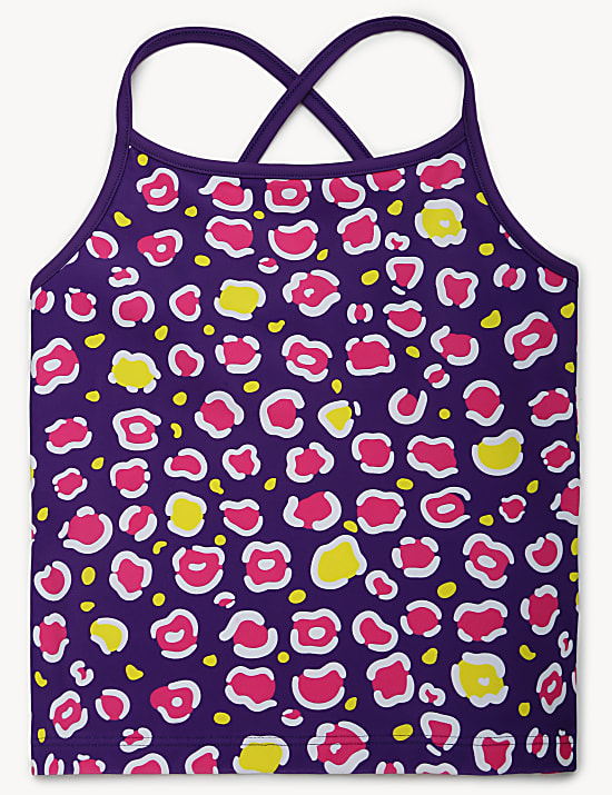 2 Pack Polyamide Blend Printed Swimsuit