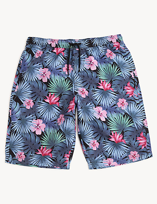 Printed knee Length Swimshorts
