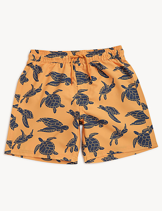 Printed knee Length Swimshorts