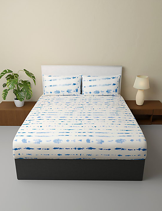 Pure Cotton Tie-Dye Bedsheet Set