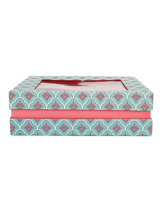 Floral Print Gift Box (Rose Pink)