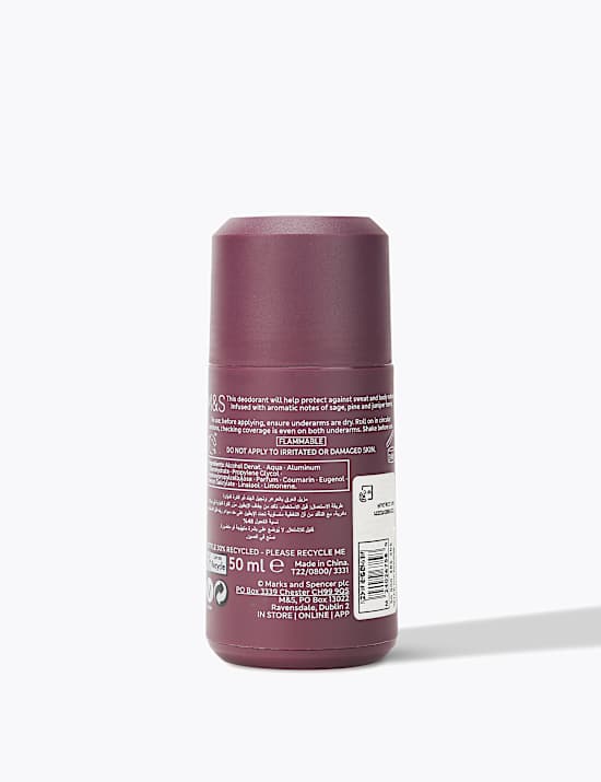 Juniper and Vetiver Roll on Deodorant