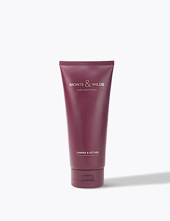 Juniper & Vetiver Hair and Body Wash 200ml