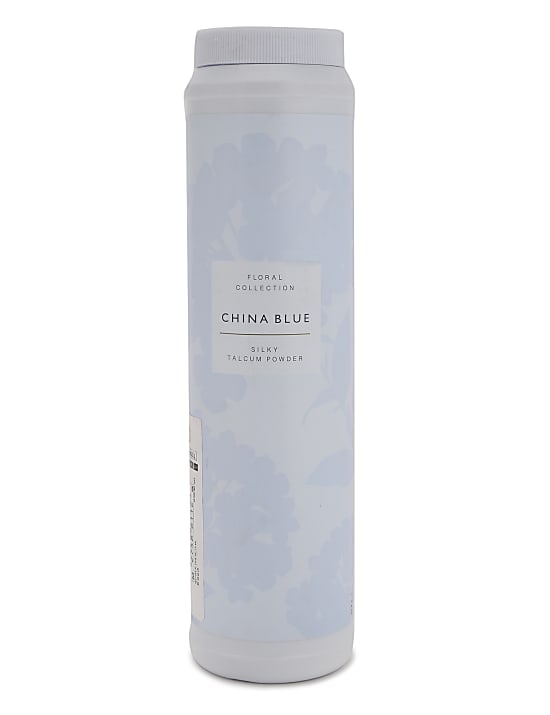 China Blue Silky Talcum Powder
