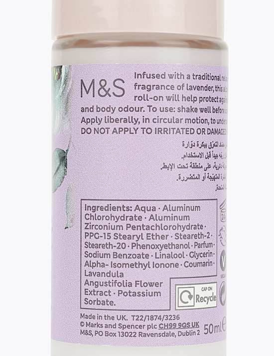 Lavender Roll On Deodorant