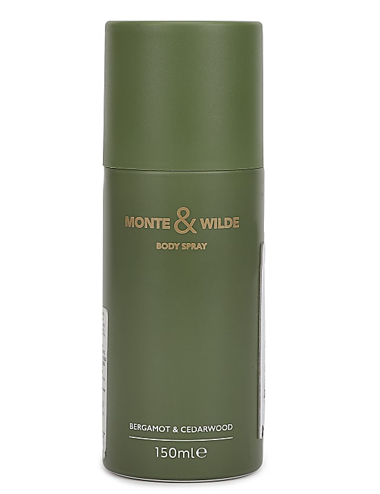 M and W Body Spray Berg and Cedar