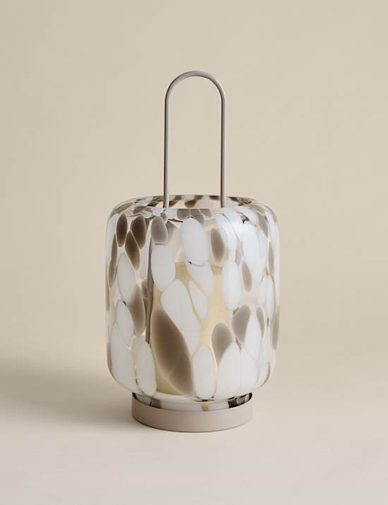 Confetti Glass Lantern