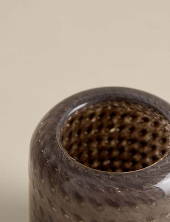 Bubble Decorative Glass Tealight Holder