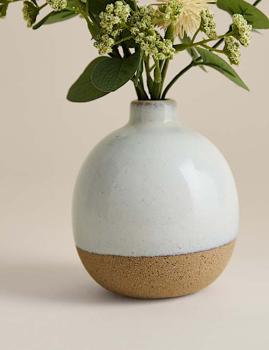 Artificial Dried Arrangement in Ceramic Pot