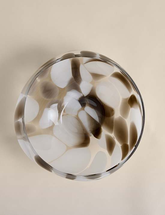 Medium Confetti Glass Centrepiece