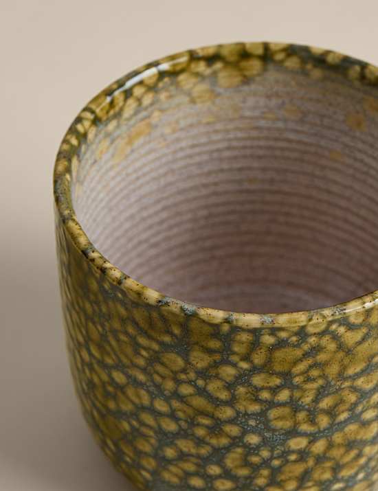 Reactive Glaze Ceramic Planter