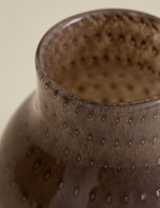 Bubble Decorative Glass Vase