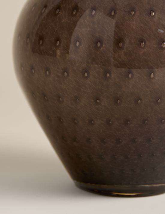 Bubble Decorative Glass Vase