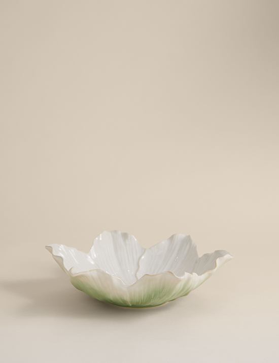 Handkerchief Centrepiece Ceramic Bowl