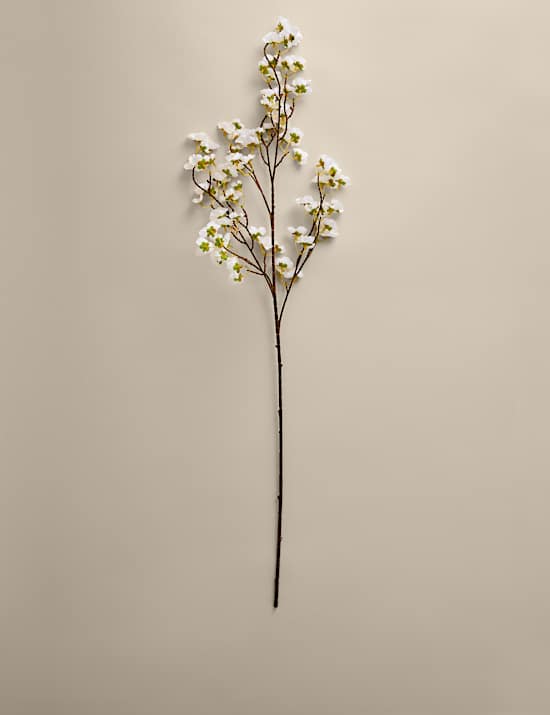 Set of 2 Artificial Cherry Blossom Single Stems