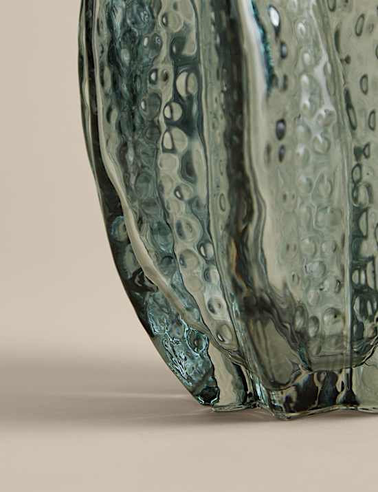 Bright Colour Glass Vase