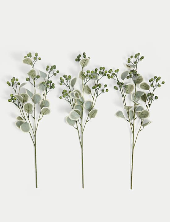 Artificial Berry Filler Single Stem Trio