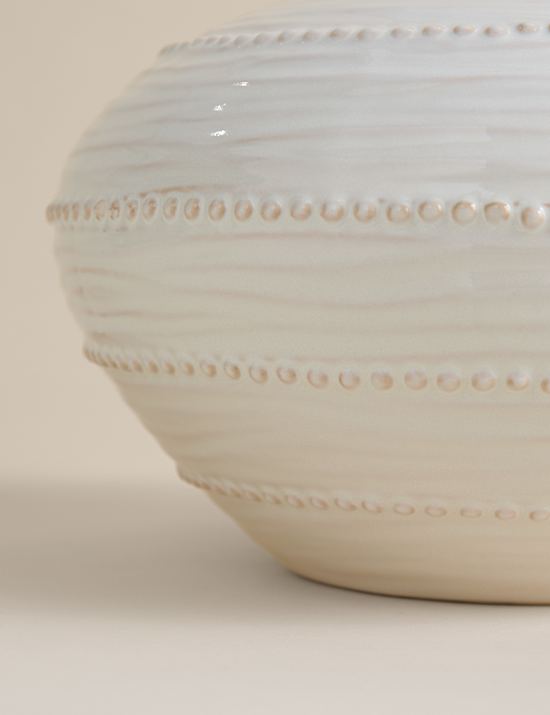 Squat Bobble Ceramic Vase