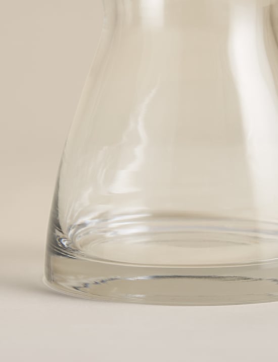 Small Glass Lantern Vase