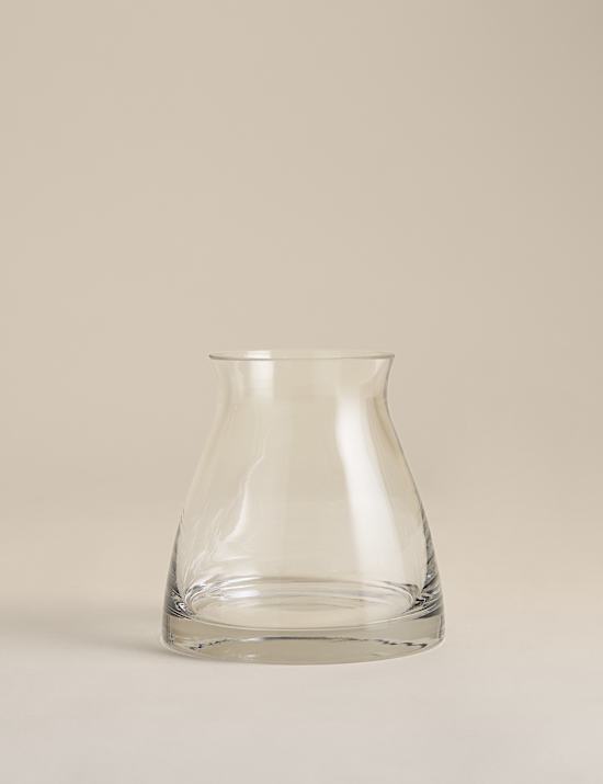 Small Glass Lantern Vase