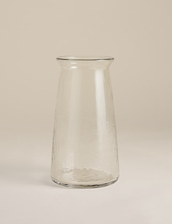 Medium Tall Flared Glass Vase