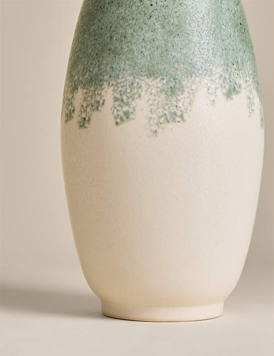 Tall Rounded Ceramic Vase