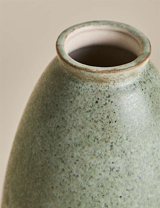 Tall Rounded Ceramic Vase