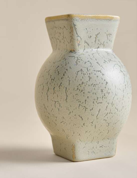 Small Round Flare Ceramic Vase