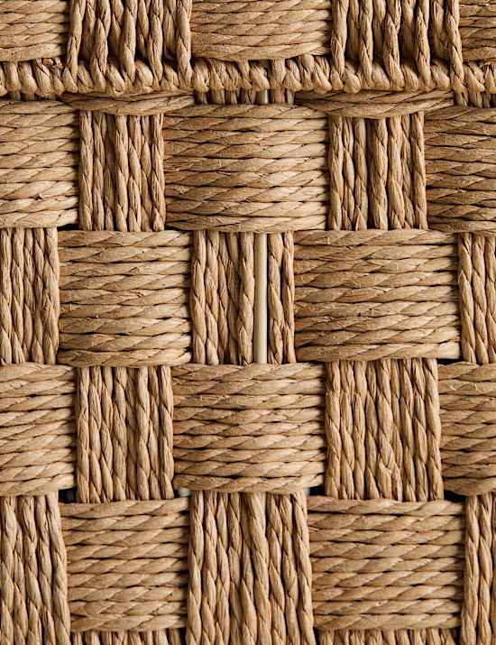 Woven Jute Small Square Storage Box