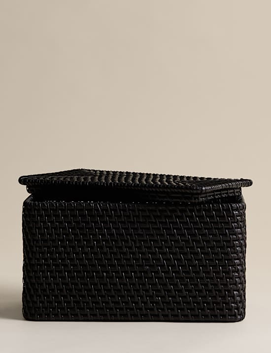 Rattan Rectangular Storage Box