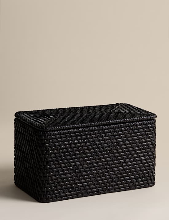 Rattan Rectangular Storage Box