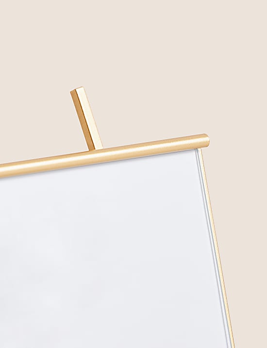 Μεταλλική κορνίζα με καβαλέτο 10 x 15 cm