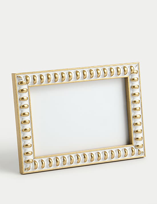 Bobble Gold Trim Photo Frame 4x6 inch